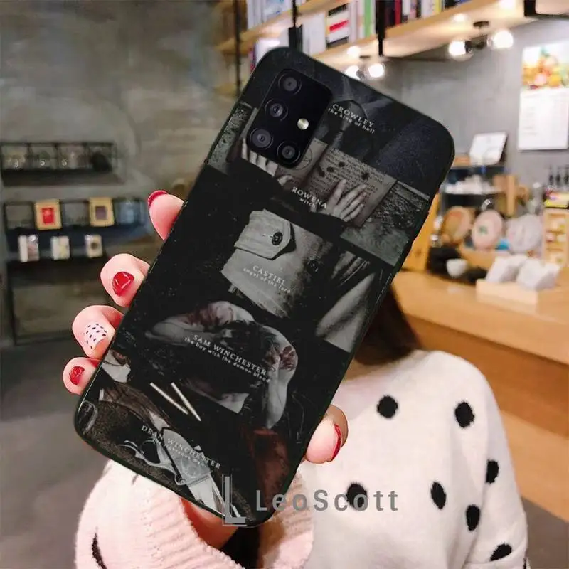 

SupernaturalJaredPadalecki Phone Case For Samsung A40 A50 A51 A71 A20E A20S S8 S9 S10 S20 Plus note 20 ultra 4G 5G