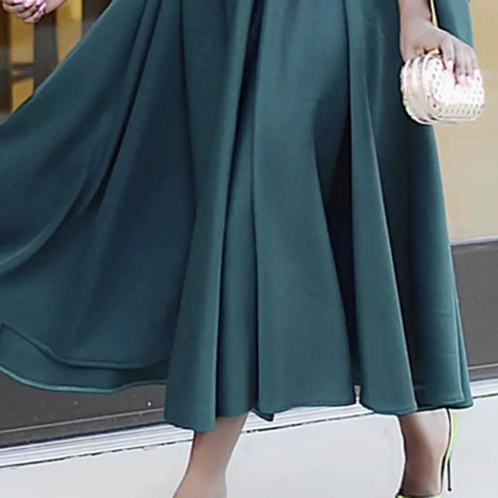 Платье женское на одно плечо шикарное однотонное элегантное вечернее милое