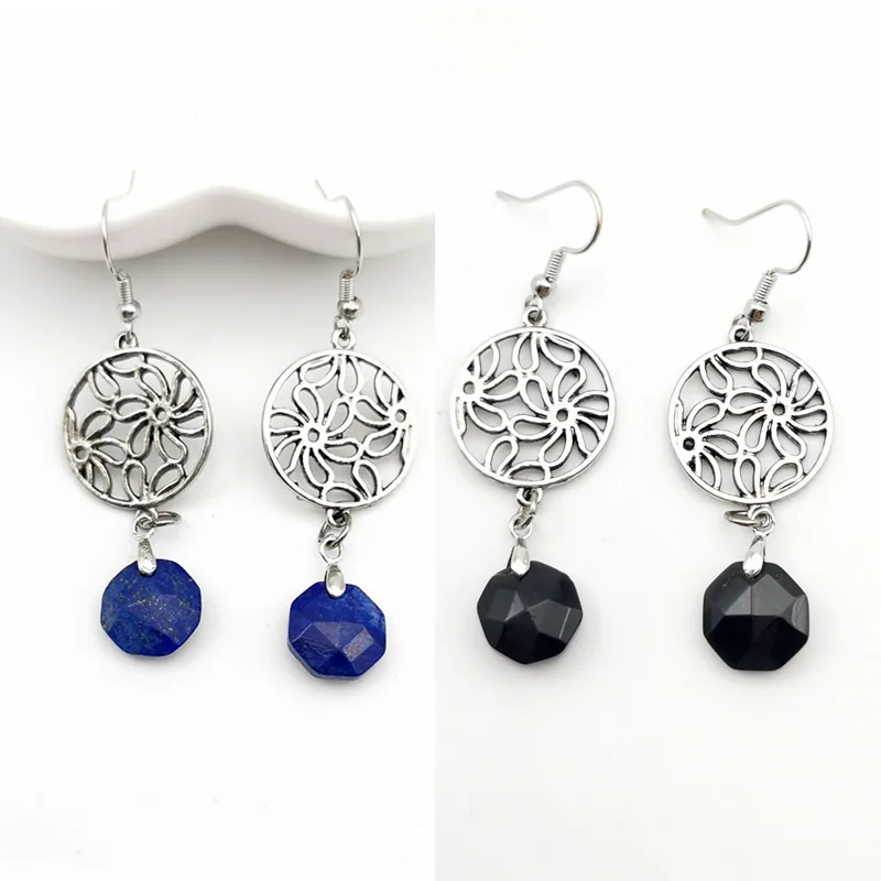 

Серьги с цветком круглые полые серьги из нержавеющей стали женские подарочные модные серьги с кристаллами Эффектные серьги