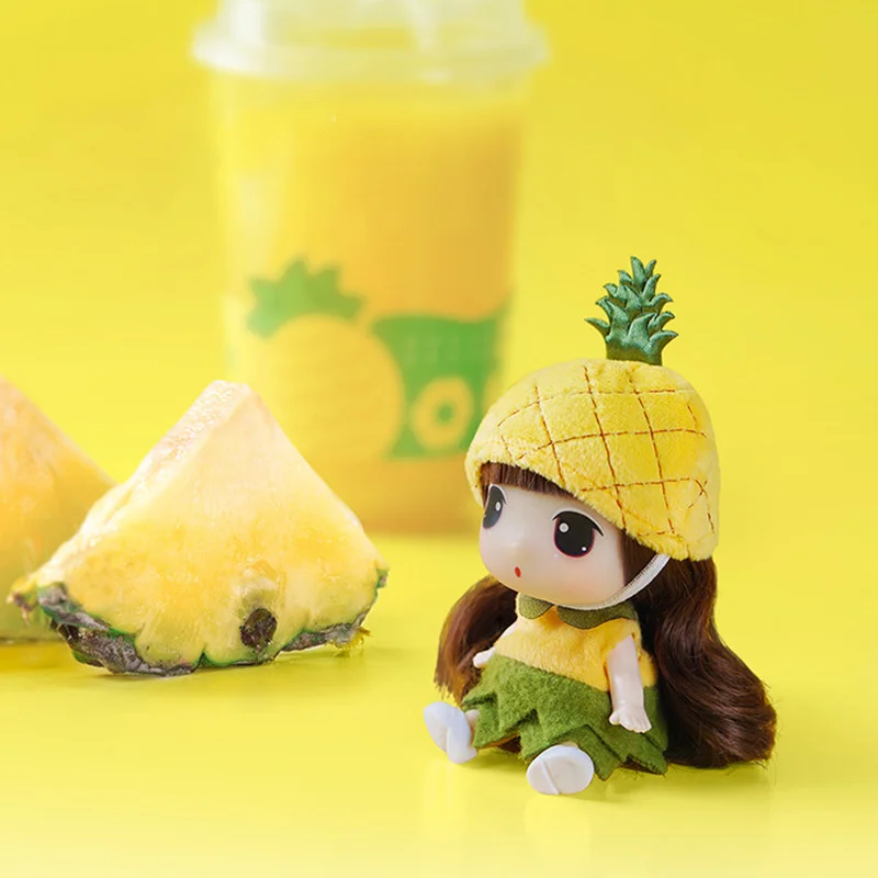 Новинка 2019 спутанная кукла dнанг набор милых фруктов из серии милая платье для