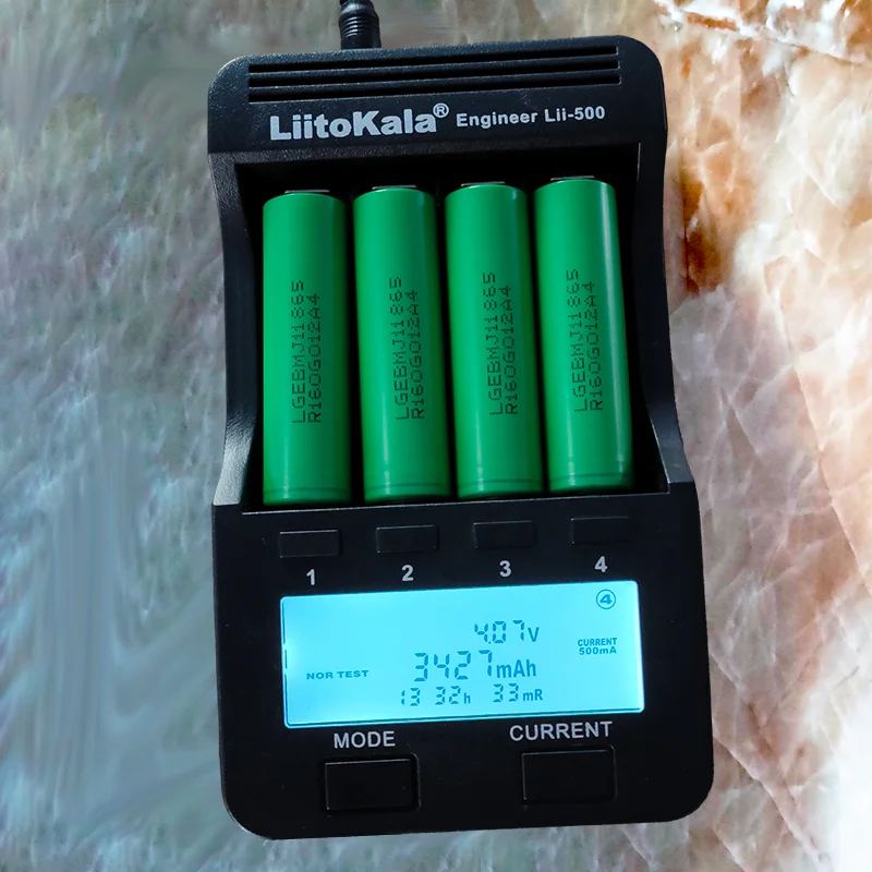 

100% New Battery 3.7v 3500mAh INR18650 LG MJ1 1865 10A Discharge for LG Rechargeable Li-ion Batteria