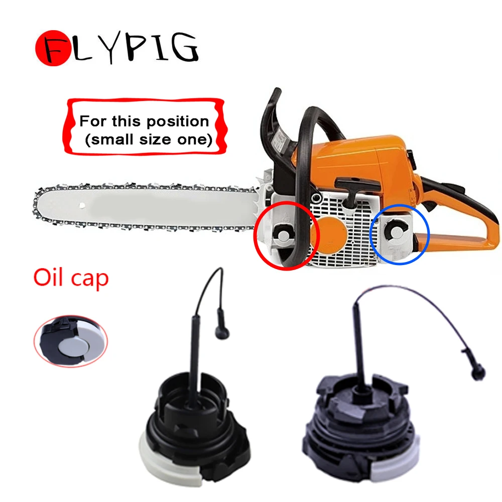 Новый 2 шт. газовый бак топливный и масляный наполнитель Крышка для Stihl бензопилы