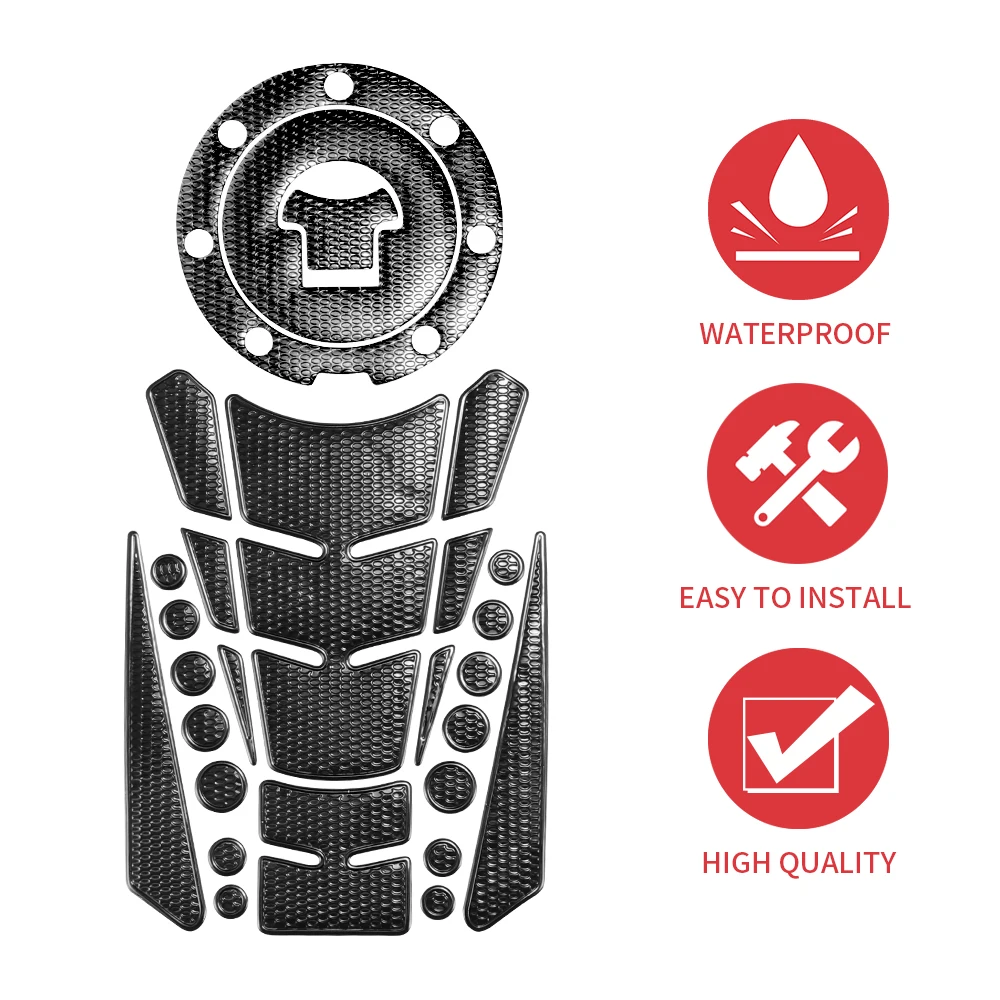 

Popular 1pcs 3D Tankpad Stickers Oil Gas Tank Pad Sticker Protector Cover Decoration Motorcycle Sticker Car Accessories Stickers