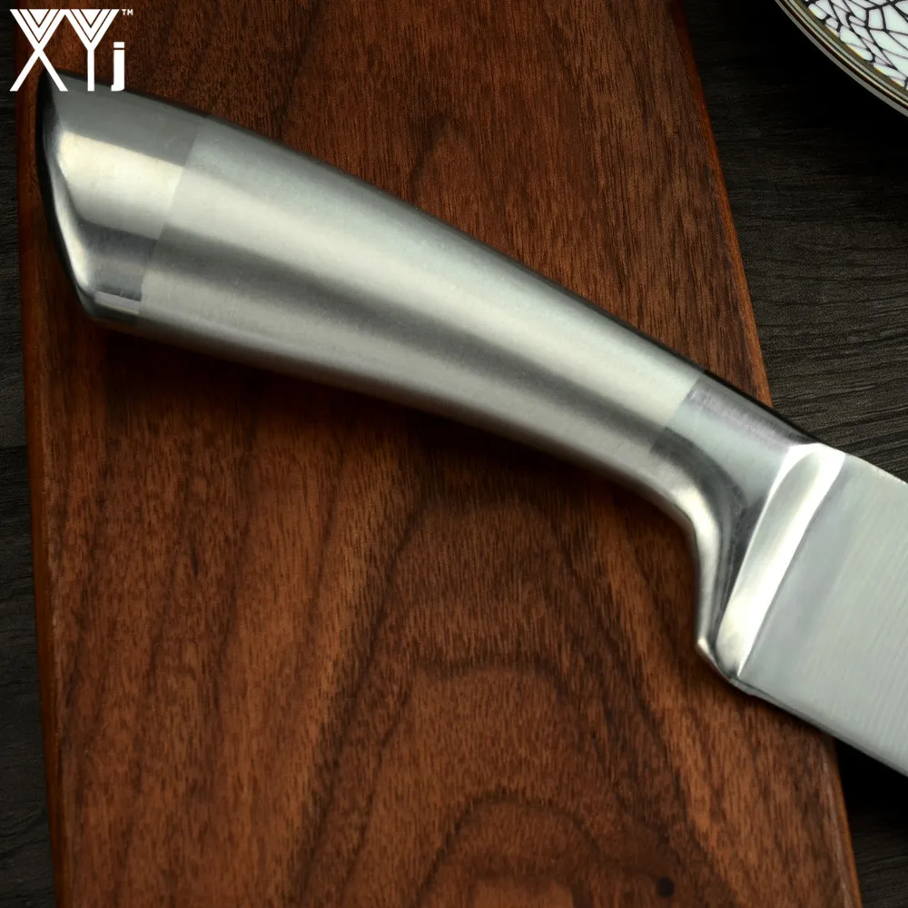 XYj 7cr17 кухонные ножи из нержавеющей стали набор фруктовых кухонных ножей сантоку
