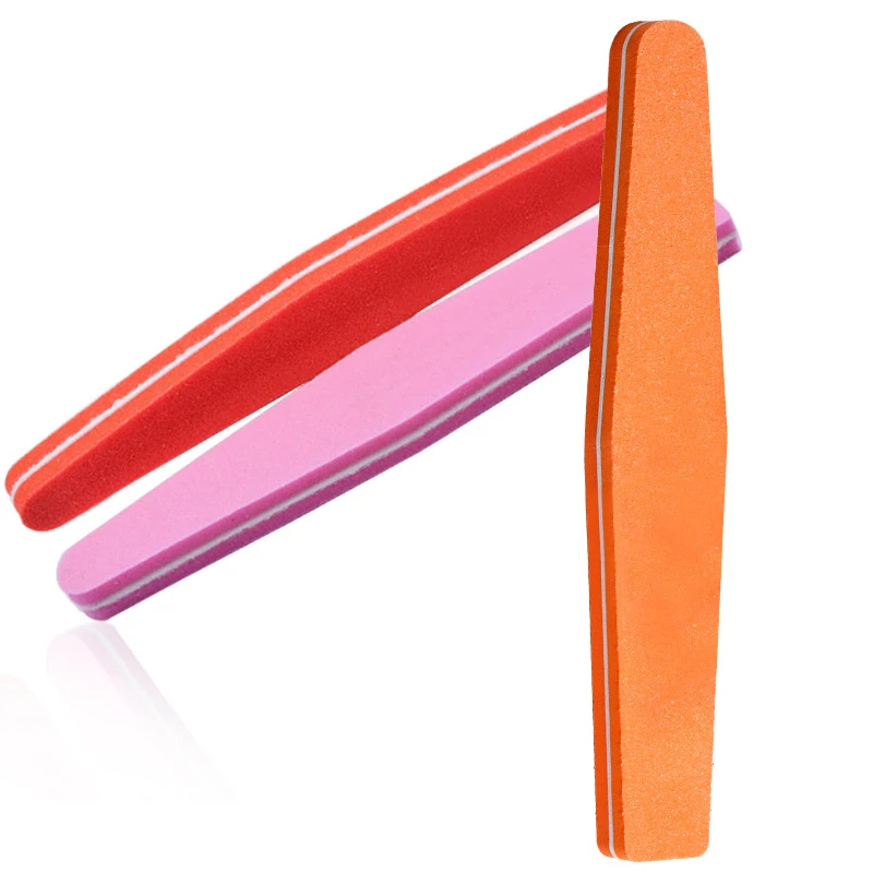

1Pc Sanding Files Buffer Block 100/180 Nail Art Sandpaper For Salon Manicure UV Gel Polisher Tool Random Colors