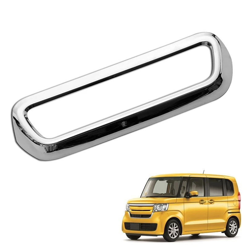 

Car Chrome Interior Console Air Condition Adjust Panel Cover Trim for Honda Nbox N-Box JF3/4 2017+