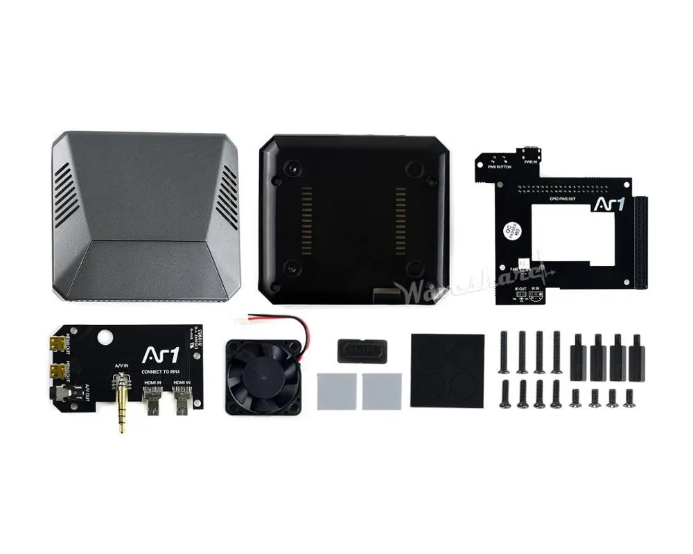 Аргон один: достойный Алюминиевый Чехол для Raspberry Pi 4 с безопасной кнопкой питания