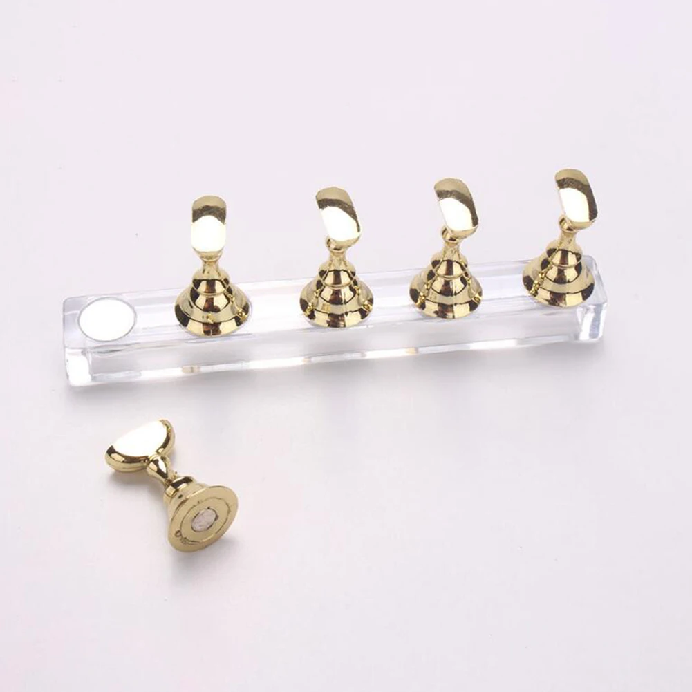 Держатель для маникюра Магнитная подставка акриловая шахматная доска