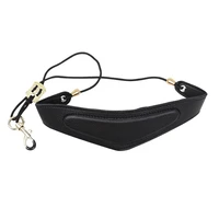leather saxophone shoulder strap with buckle neck band belts for sax players music lovers woodwind instrument accessories