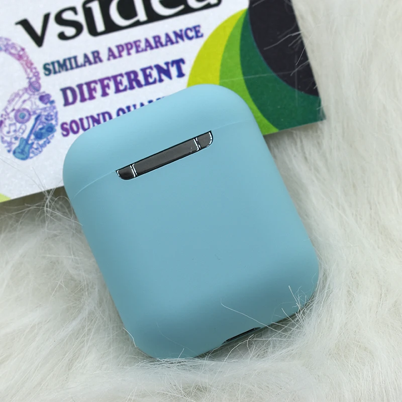 Красочные Bluetooth наушники Tws Inpods i12 стерео Беспроводная гарнитура бас Спорт Музыка наушники с микрофоном для iphone и смартфонов