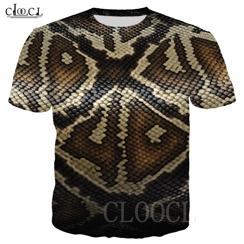 Футболка со змеиным принтом для мужчин и женщин уличная одежда в стиле хип хоп