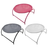cat hammock bed dog bed breathable iron frames free standing cooling cot kitty indoor outdoor cat hammock