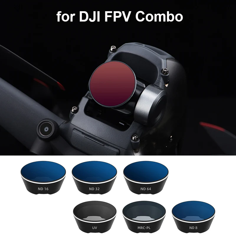 

ND 4 8 16 32 64 Lens Filter For DJI FPV Combo Drone Neutral Density Filter UV CPL Camera Filters for DJI FPV Combo Accessories