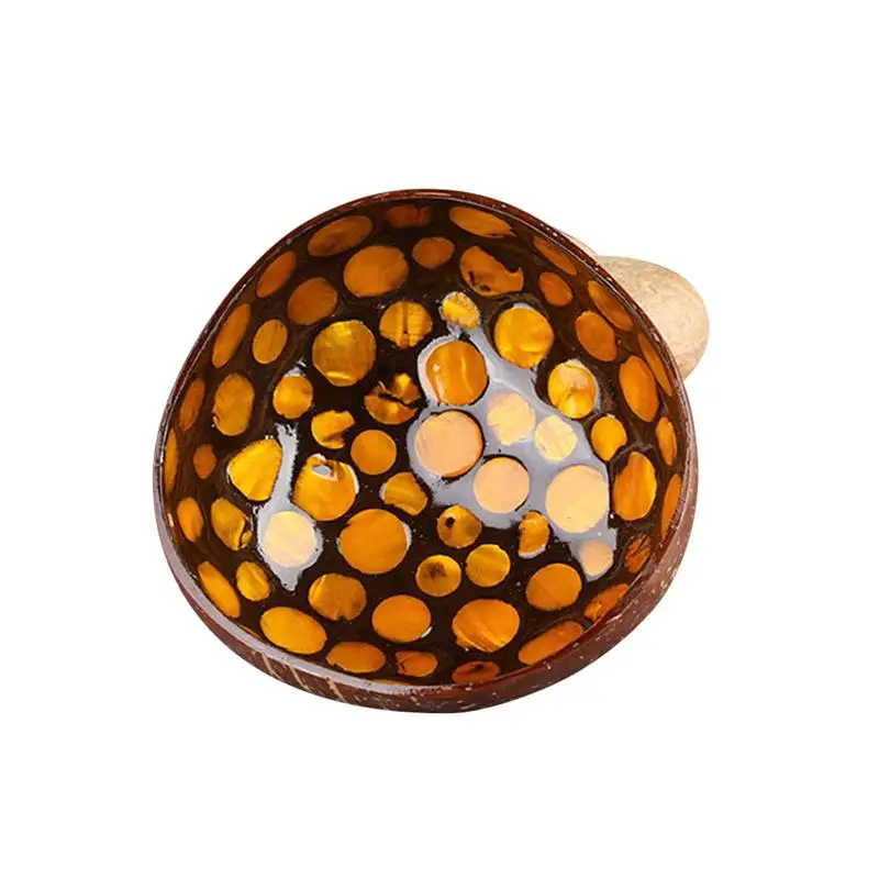 Вьетнамская натуральная Кокосовая чаша декоративная для хранения ключей