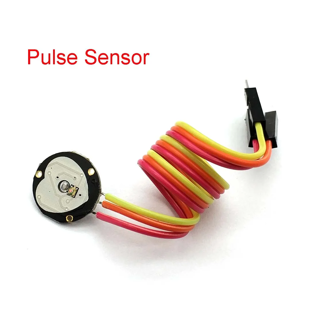 Пульсометр Pulsesensor датчик частоты сердечных сокращений с открытым исходным кодом