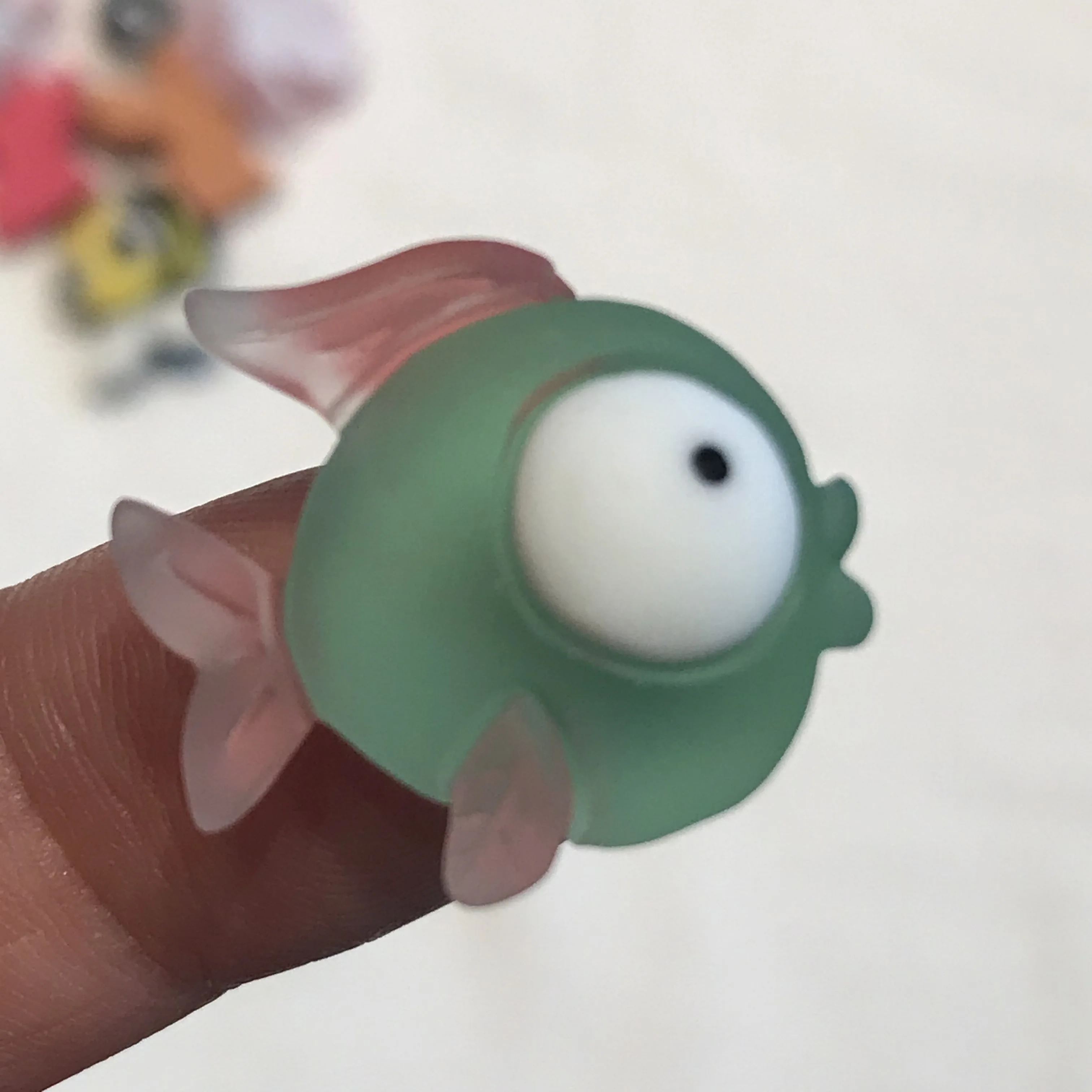 8 шт./лот Мультяшные животные рыбка пчела мышь панда рисунок резина плоская