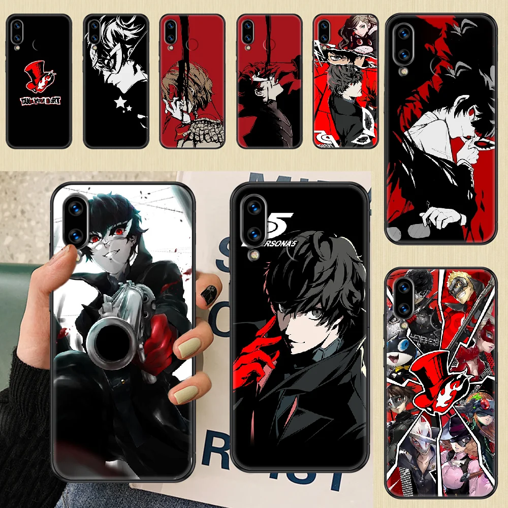 Чехол для телефона Persona 5 P5 Huawei Honor 6 7 8 9 10 10i 20 A C X Lite Pro|Бамперы| |
