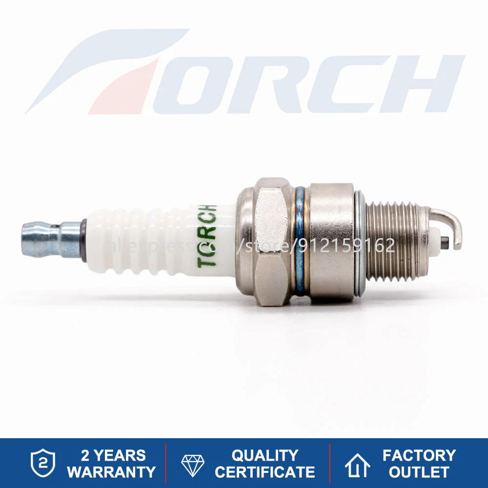 

1 шт., гайка типа, свеча зажигания TORCH E6TC, замена для BP6HS BRISK N15Y N15YC Denso W20FP W20FP-U TOYOTA 90098-20515 SUZUKI 09482-00059
