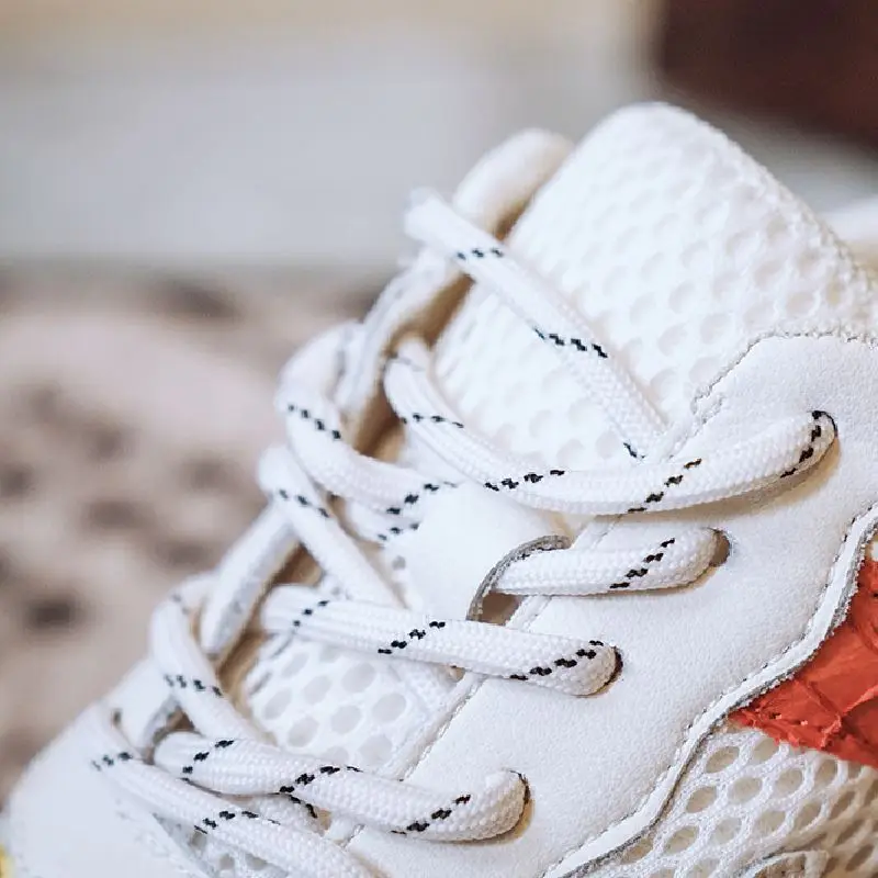 Женские кроссовки CoolCept модные повседневные из натуральной кожи на толстой