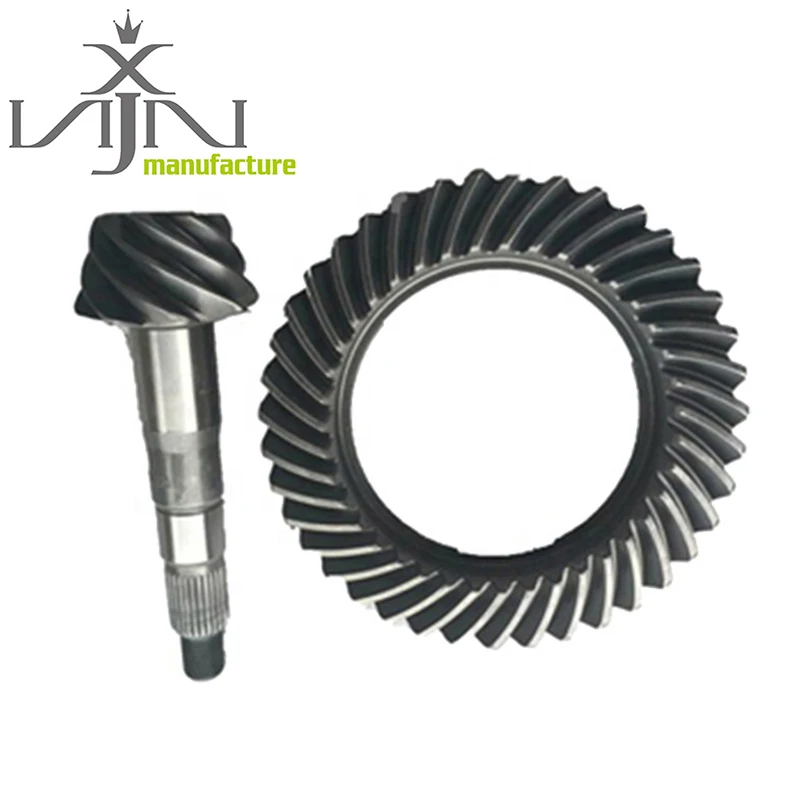 

10x41 Speed Ratio Crown wheel and pinion Best Manufacturers For Toyota HIACE HILUX Black Nodular cast iron 29T 1 year Warranty