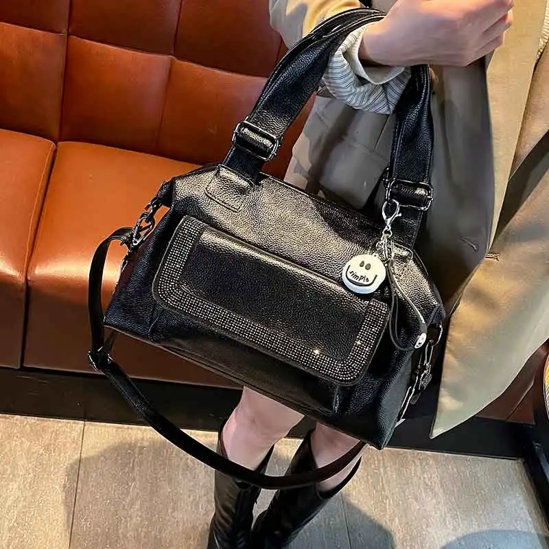 

Diamond-studded Bags Women 2020 New Wild Atmospheric Handbag Large Capacity Casual Diagonal Cross Body Bag Woman Torebki Damskie