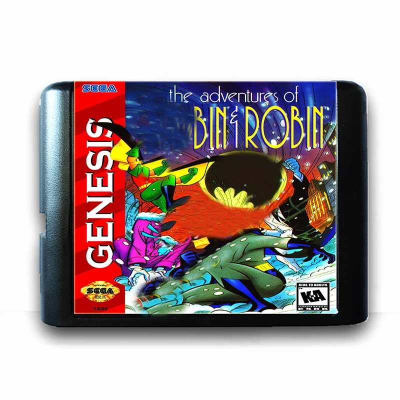 Приключения Робин 16 бит для Sega MD карточная игра Mega Drive Genesis игровой