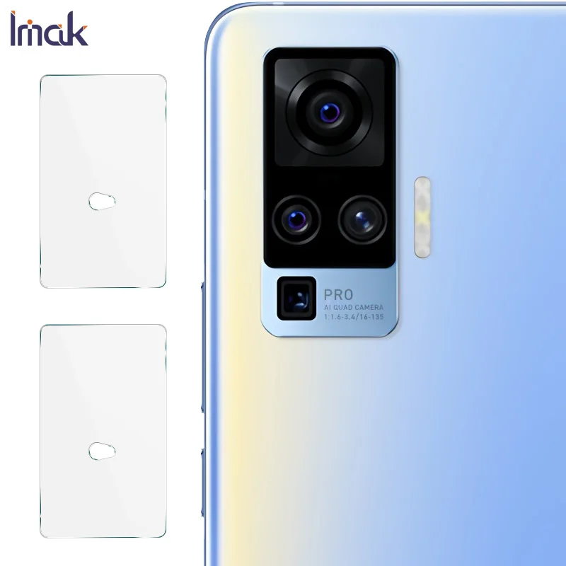 

Imak 2pcs Wear-resistant Camera Protective Lens Film for vivo X50 5G /X50 Pro 5G Tempered Glass Film