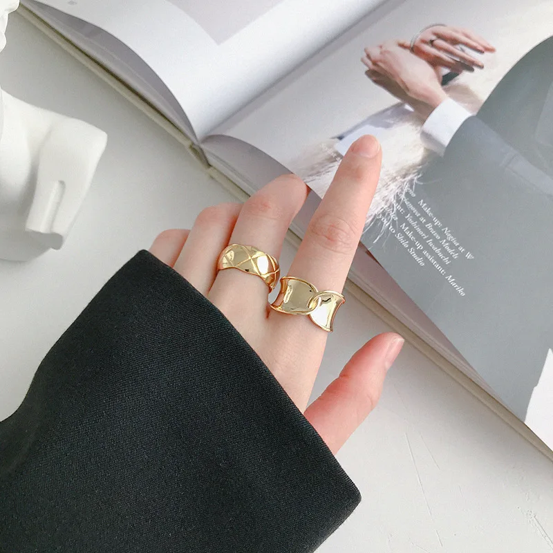 Шанис 100% 925 пробы серебро Открытые Кольца для пальцев Для женщин Винтаж INS твист