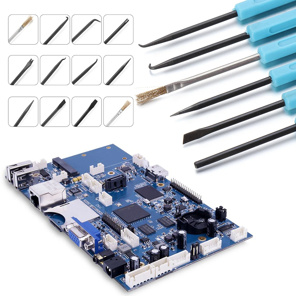 6 шт./компл. электронный Компоненты Сталь вспомогательная Сварка Набор