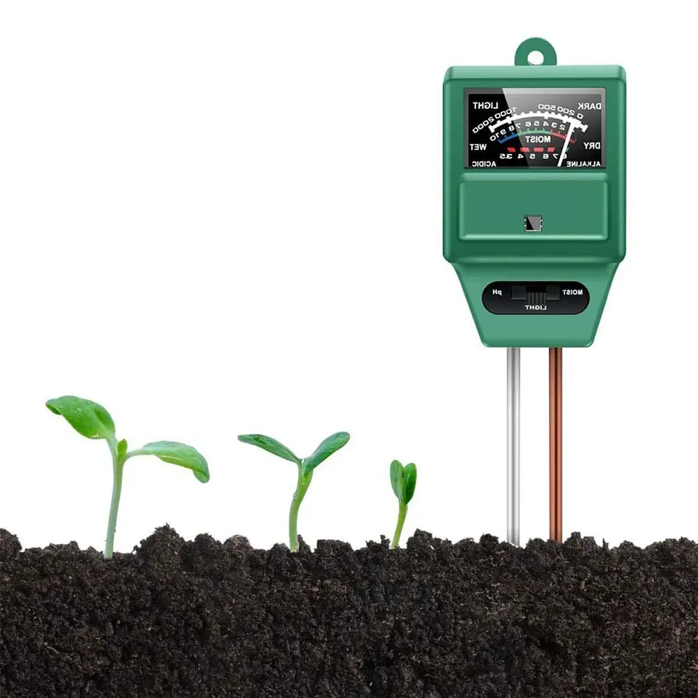 3 в 1 прибор для измерения PH почвы и влажности растений|Измерители pH| |