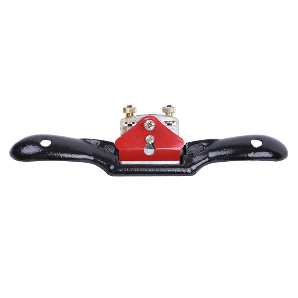 

10 inch Adjustable Plane Spoke Shave Woodworking Corner Trimming Planer Deburring Edge Chisel Hand Tool with Screw/Blade