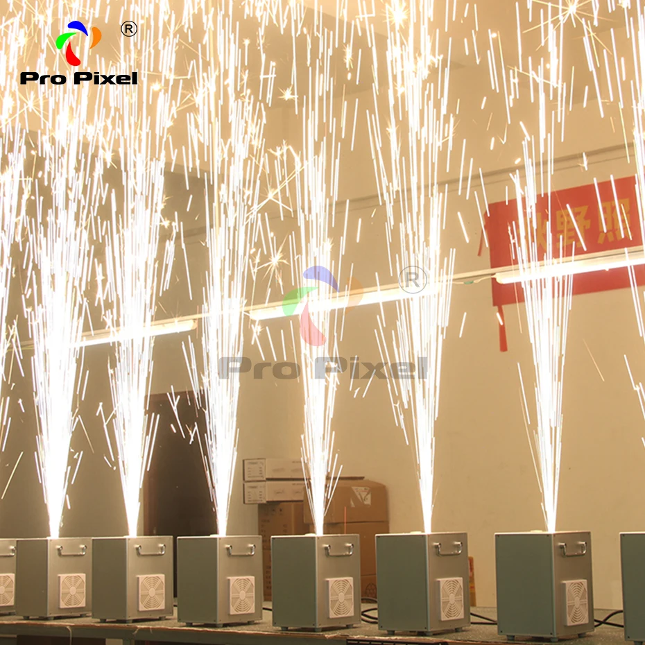 400 Вт холодная Искра фейерверк Машина Dmx и дистанционное управление фонтанная