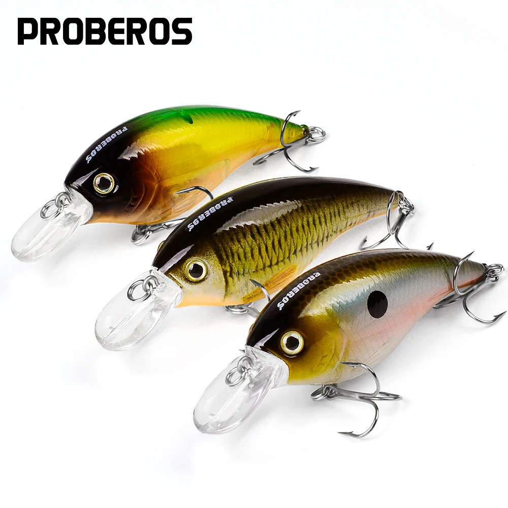 

PROBEROS 6PCS Fishing Lures 8.5cm-16g Floating Crankbaits Artificial Hard Baits Casting Wobblers Bass Minnow Isca Fishing Taklce