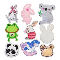 animals embroidery custom patch embroidered applique clorhing stickers friends crossfit anime patches on clothes iron on