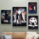 Постер с изображением супергероев американского сериала Сокол и зимний солдат, постер для домашнего декора детской комнаты