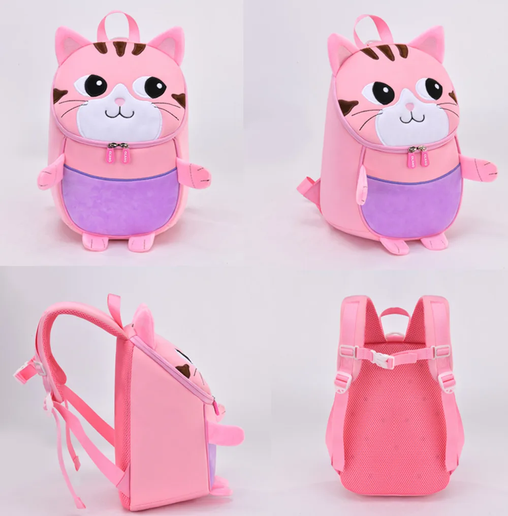 3D Cartoon Animal Baby Backpacks kindergarten Schoolbag Kids Backpack Children School Bags Girls Boys Backpacks Mochila Infantil