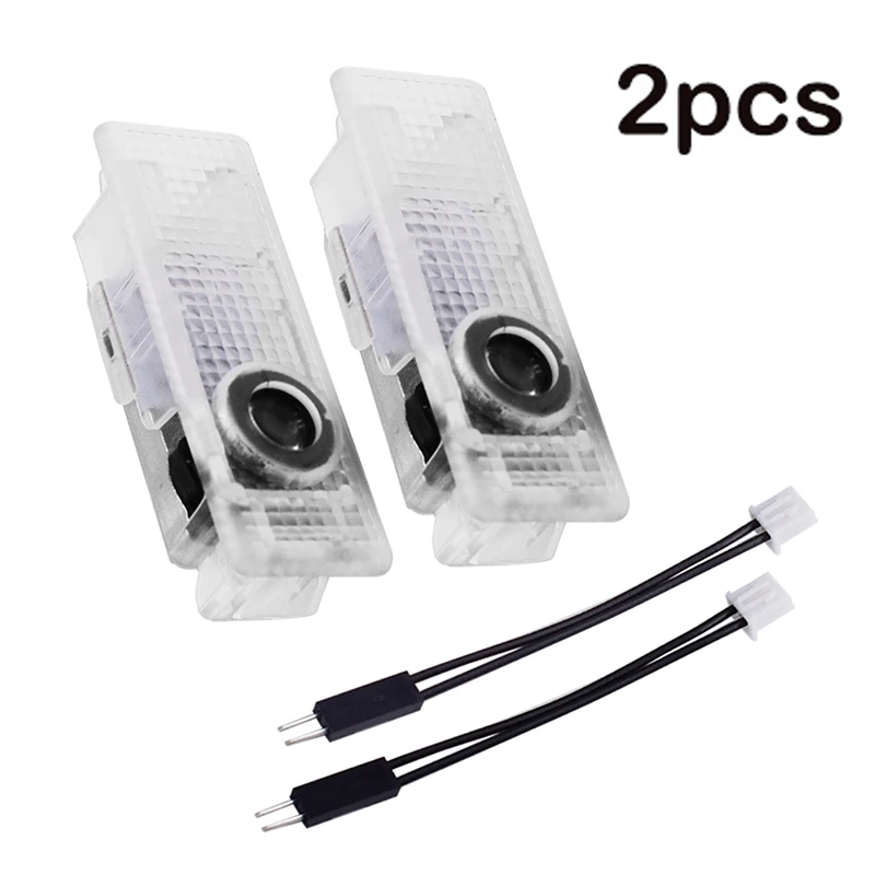 

2pcs LED Courtesy Light Car Door Welcome Light Lamp Projector For BMW E70 X6 E71 E87 E60 E61 E90 F20 F30 F10 accesorios coche