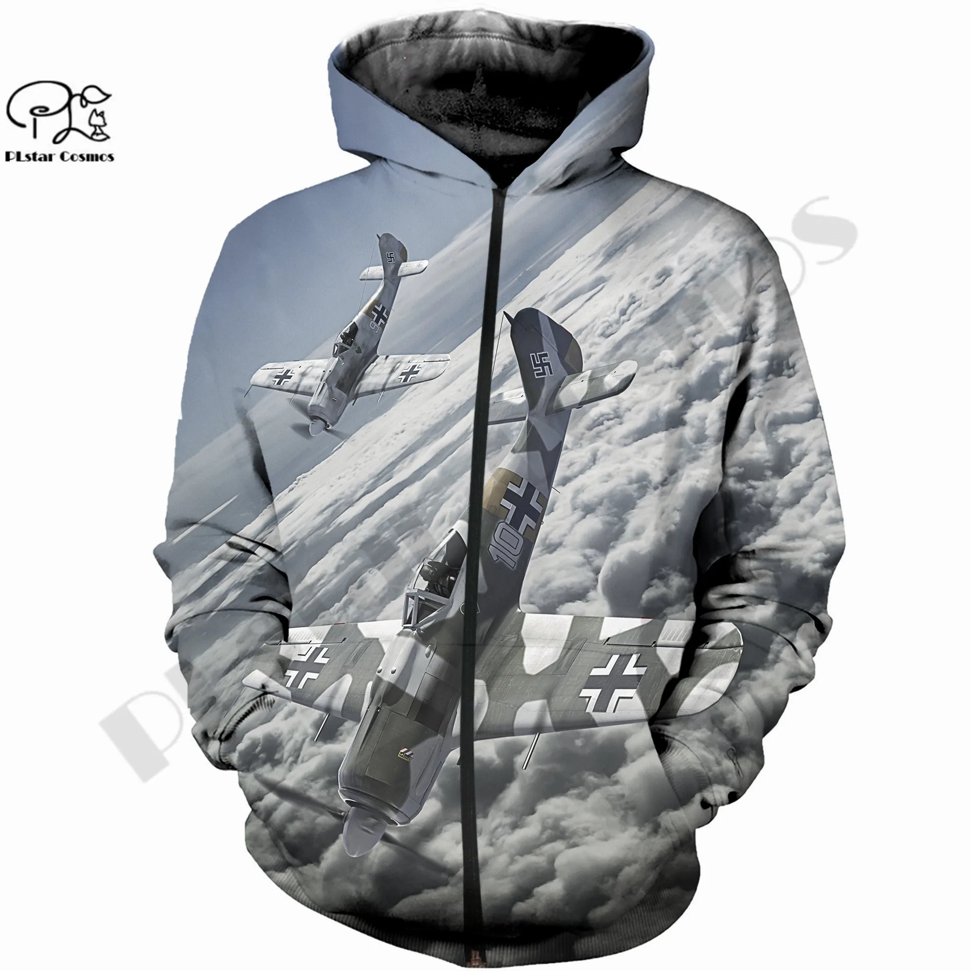 Новейшие художественные Уникальные повседневные толстовки унисекс PLstar Cosmos 3 с