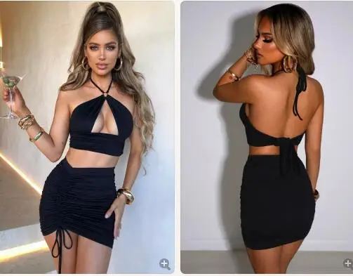 Женское платье-футляр из двух предметов комплект одежды с треугольным жилетом