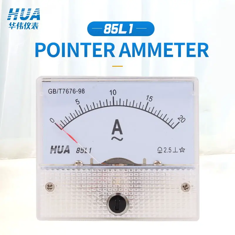 Analog Amp Meter Gauge AC Ammeter Current 85L1 Panel Ampere 1A2A3A5A10A15A20A30A50A100A Tester | Инструменты