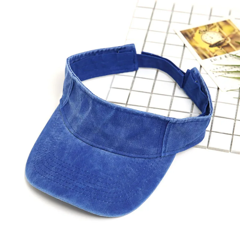

New Visor Hat Summer Women's Golf Sun Hat Baseball Caps Adjustable Size Beanies Beach Empty Top Cap Sports Cap