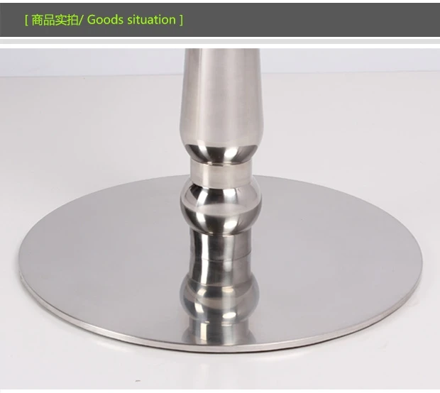 Fashion Quality Stainless Steel Vase Design Coffee Table Frame Basement