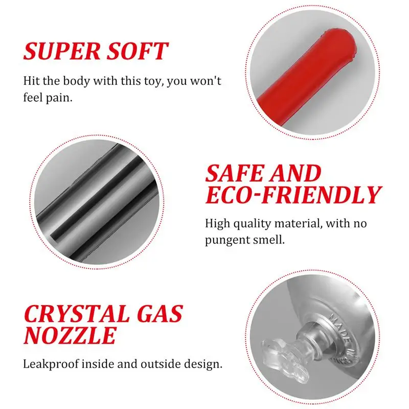 Надувной световой меч 6 шт. реквизит для сцены уличная Веселая игра сувениры