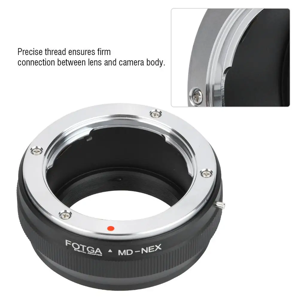 FOTGA MD NEX металлическое кольцо адаптер для объектива Minolta подходит беззеркальной
