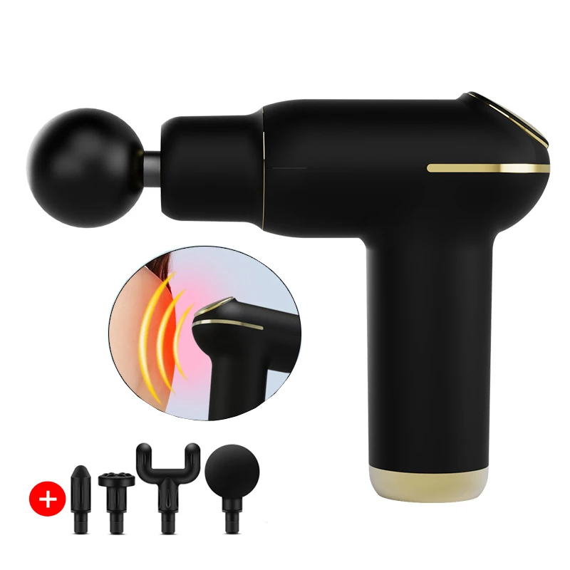 

Hot Compress Fascia Gun Fitness Muscle Relaxer Massager Portable Fitness Device Mini Fascia Grab Electric Fascia Instrument Gift