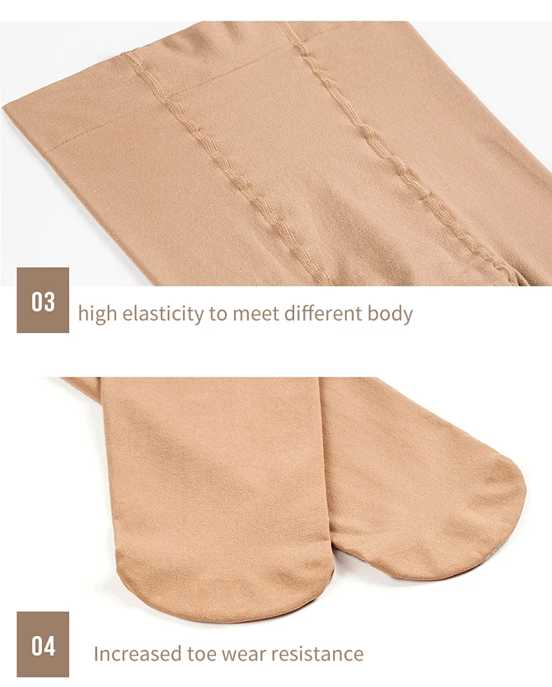 Women's Warm Velvet Pantyhose Autumn Winter Thick Tights High Elastic Nylon Pantyhose Stretchy Women Ladies Slim Sexy Stockings