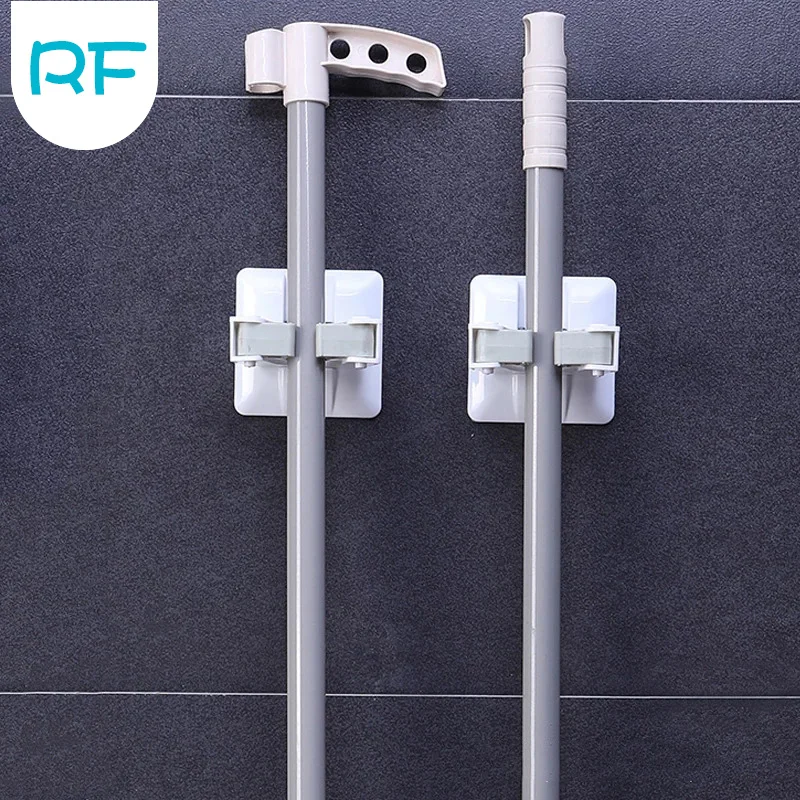 Настенный держатель-органайзер для швабры 1 шт. вешалка щетки метлы стеллаж