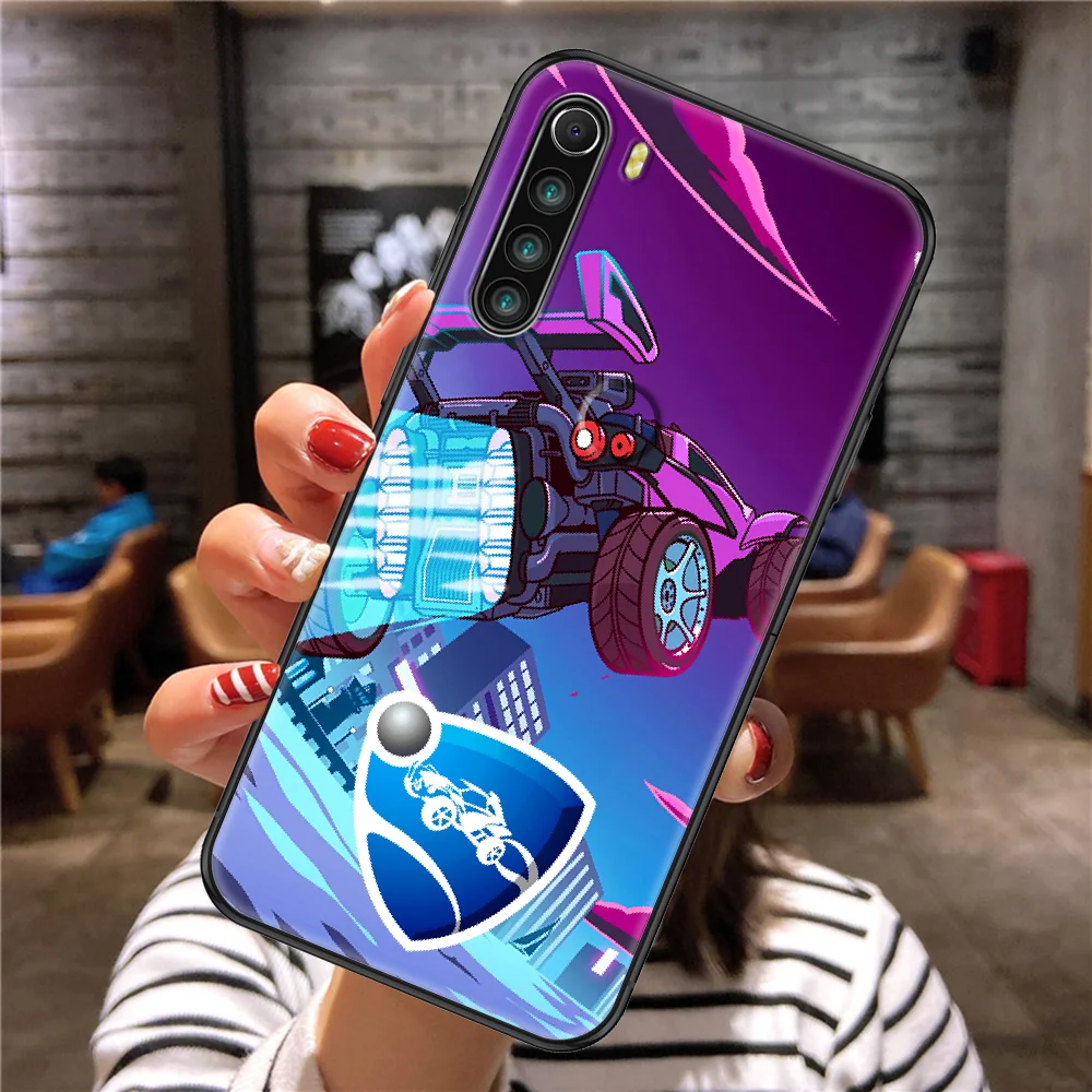 Чехол для телефона Rocket League Game Xiaomi Redmi Note 7 7A 8 8T 9 9A 9S 10 K30 Pro Ультрачерный 3D Модный