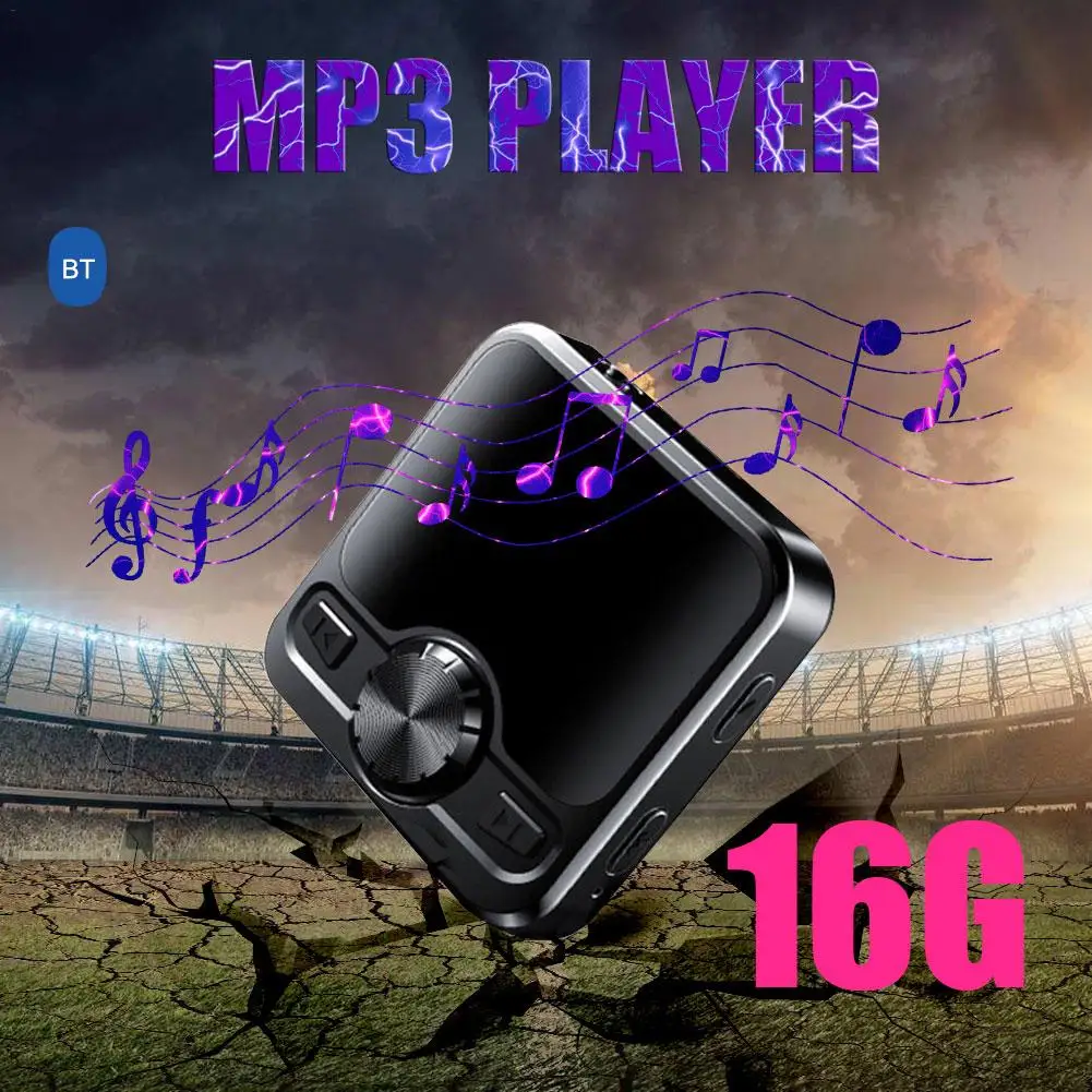 Портативный мини mp3-плеер JNN M9 HIFI Sports с Bluetooth 4 2 8 Гб 16 Hifi MP3 радио ретранслятор 1