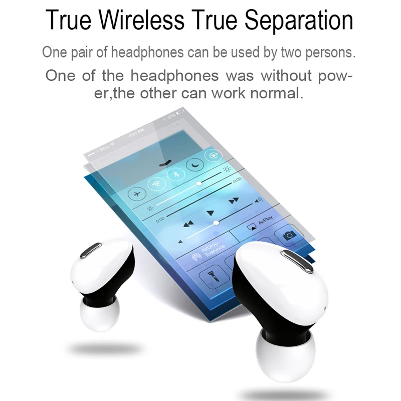 Bluetooth наушники Bleuthoot 5,0 беспроводные наушники Tws спортивные наушники гарнитура с микрофоном